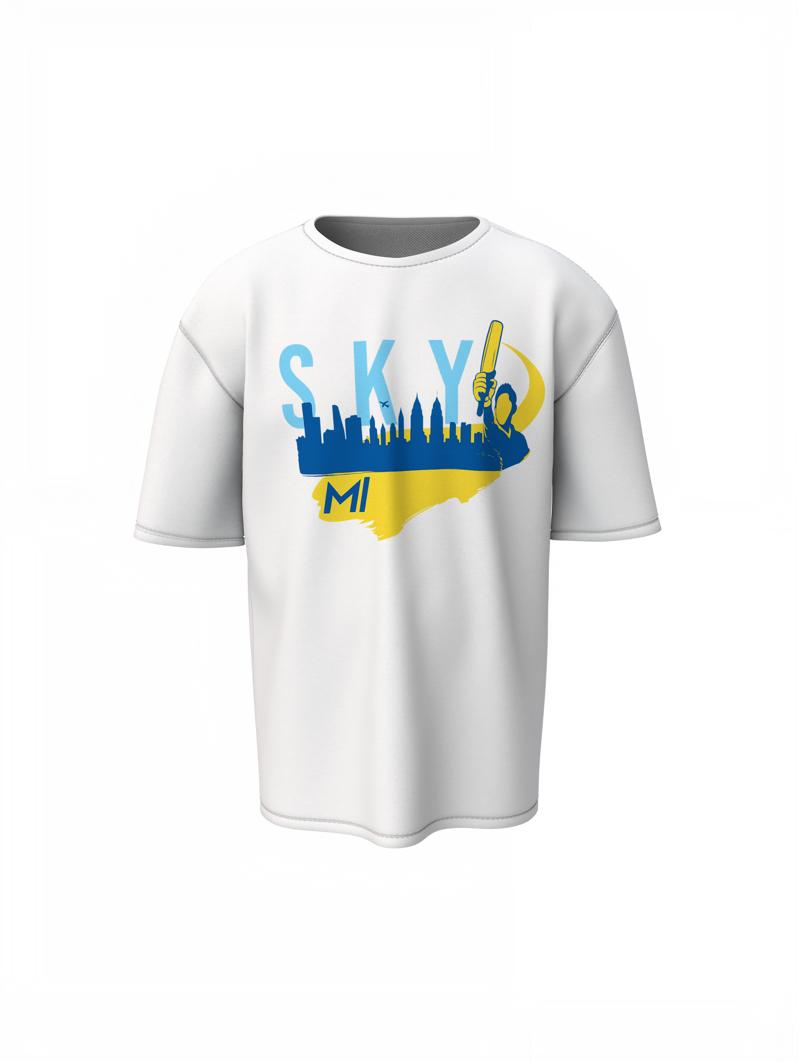 MI Sky Oversized T-Shirts