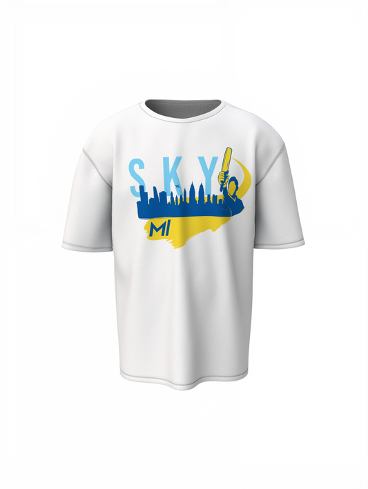 MI Sky Oversized T-Shirts