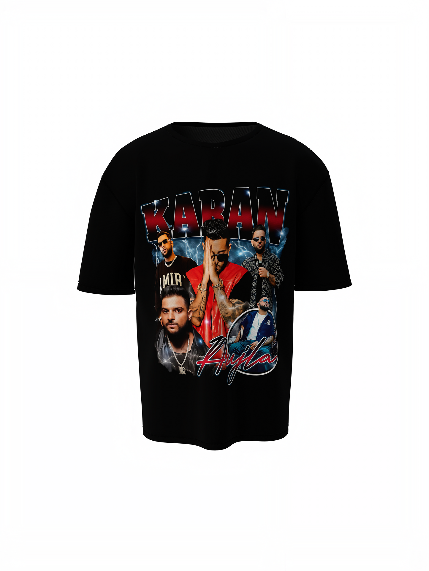 Aujla Rap Royalty Oversized T-Shirt