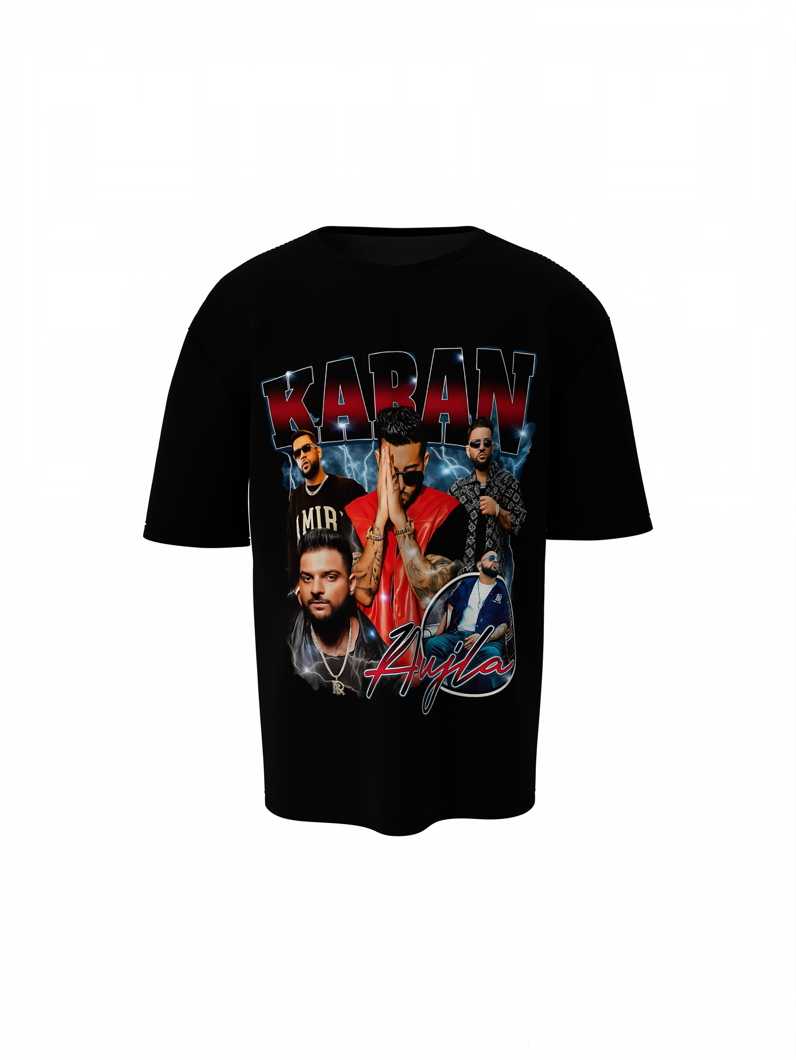 Aujla Rap Royalty Oversized T-Shirt