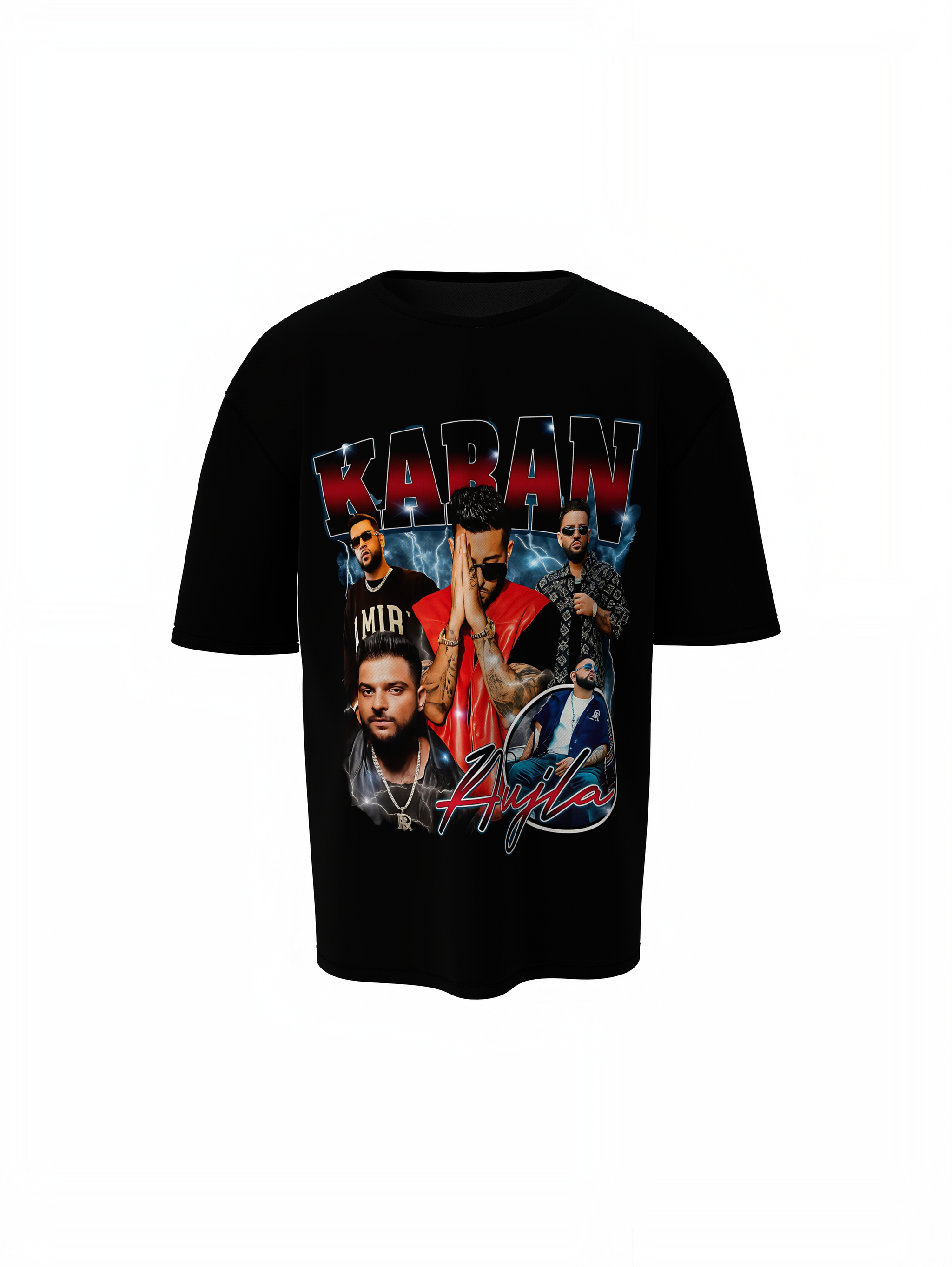 Aujla Rap Royalty Oversized T-Shirt