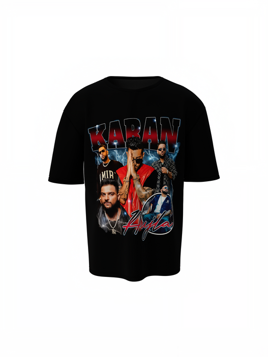 Aujla Rap Royalty Oversized T-Shirt