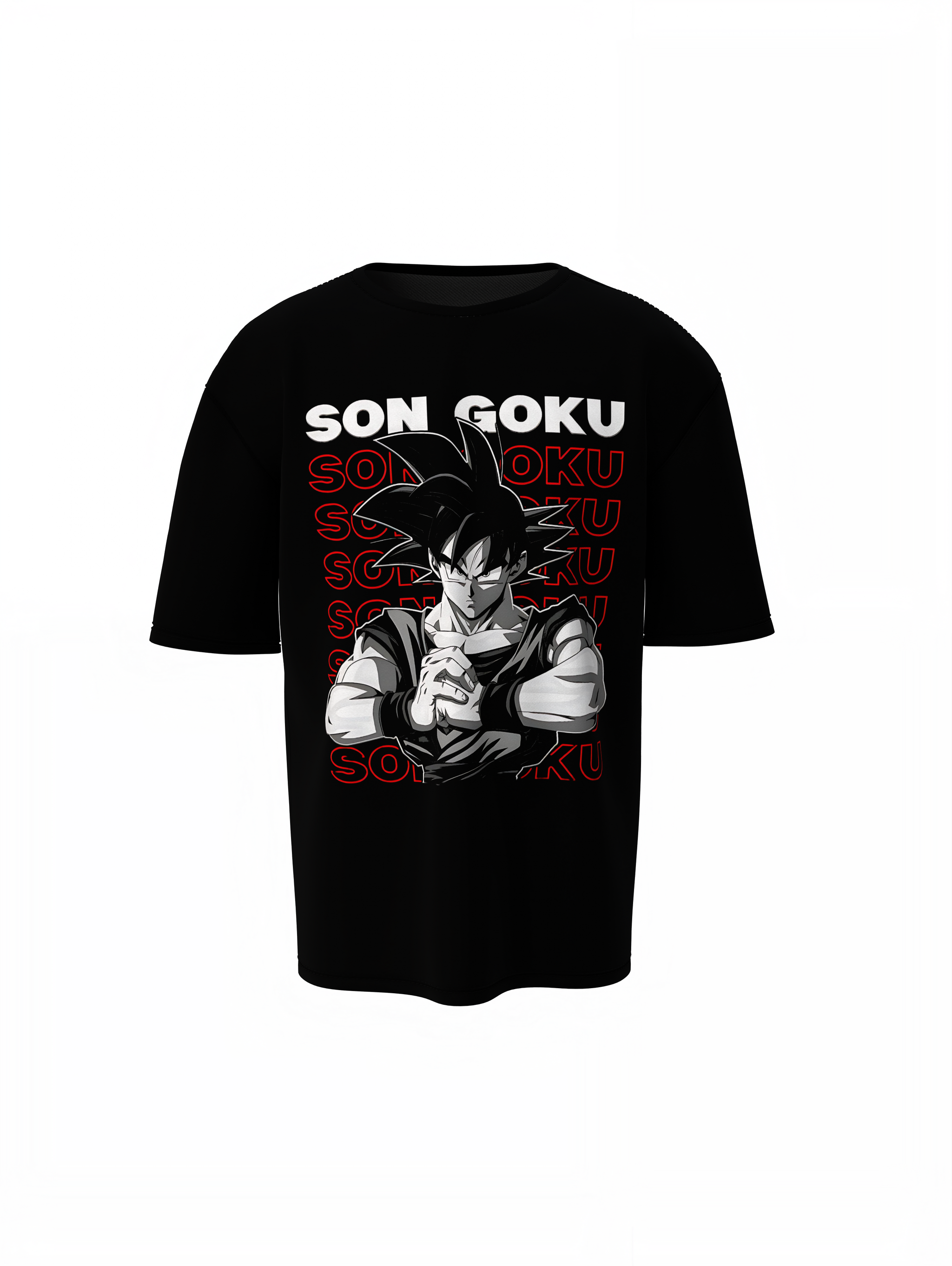 Goku Anime Graphic Oversized T-Shirt