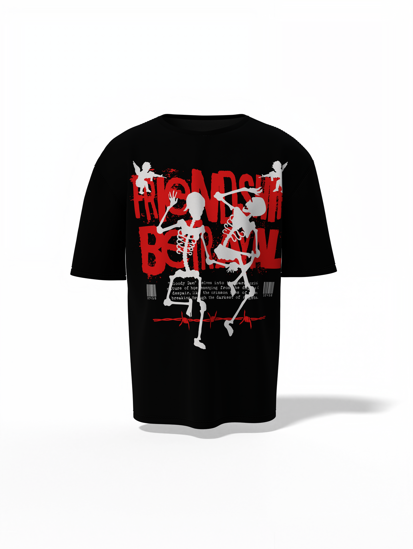 Friendship betrayal Oversized T-Shirt