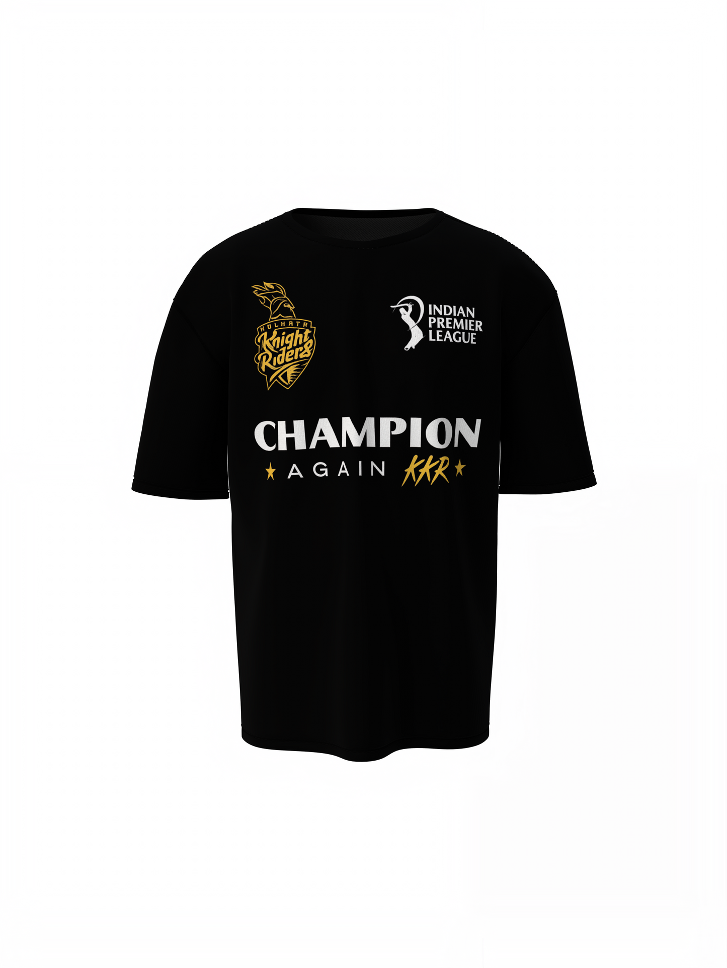KKR Champions Oversized T-Shirts