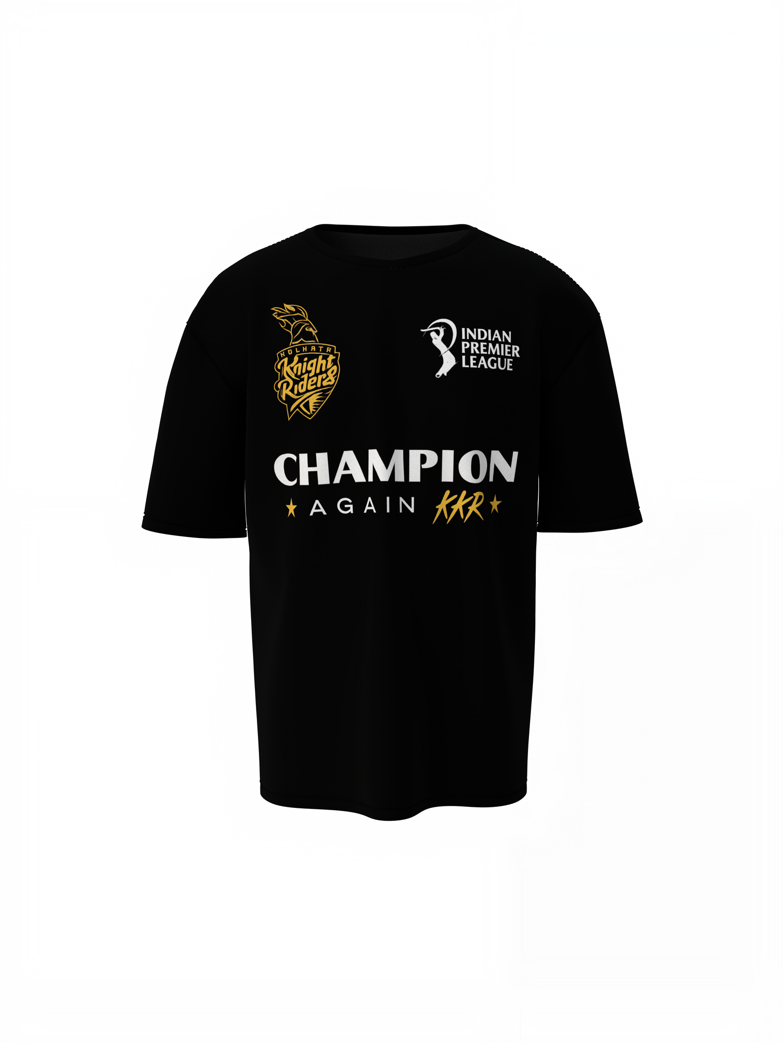 KKR Champions Oversized T-Shirts