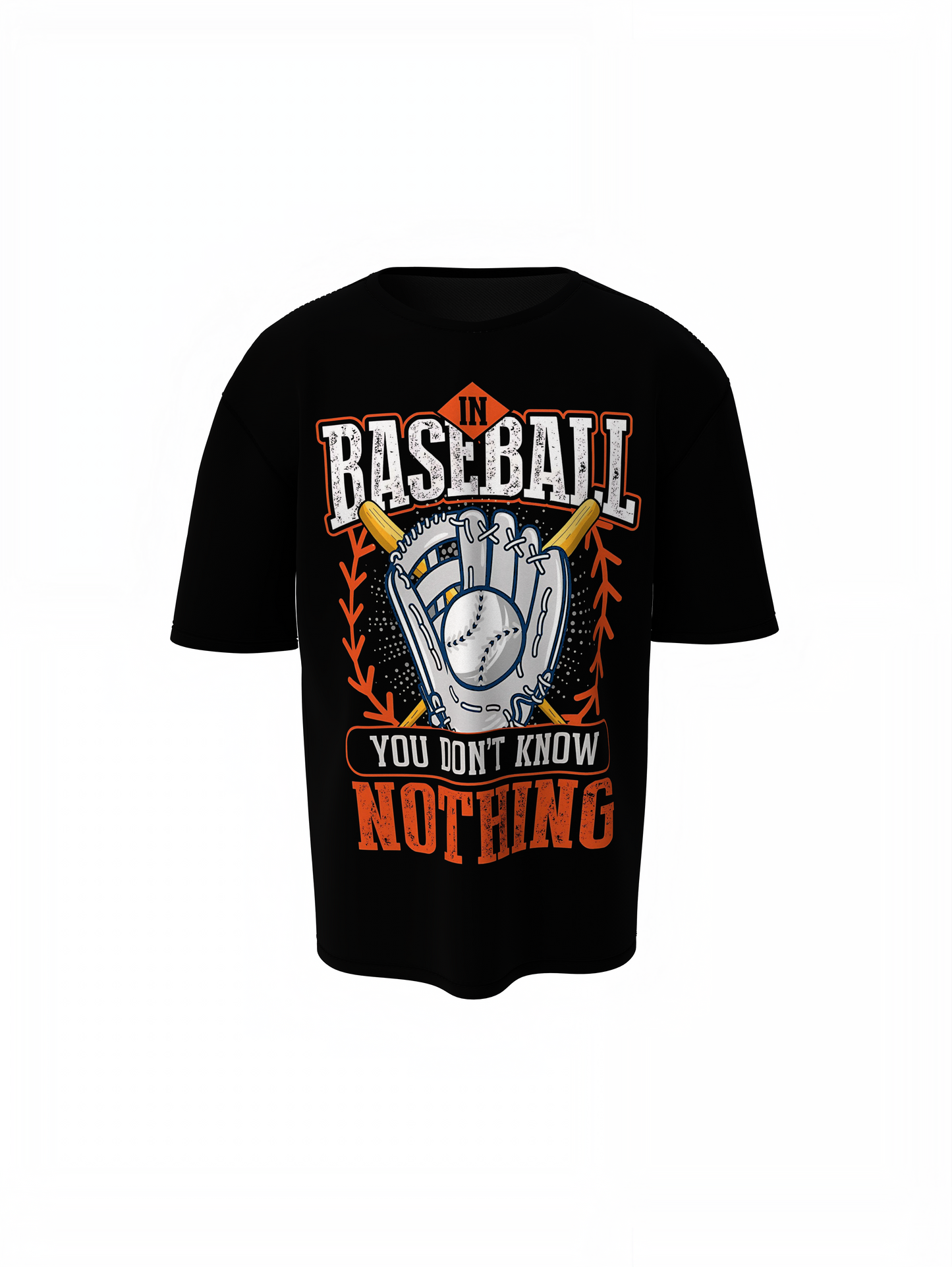 Baseball Match Oversized T-Shirt