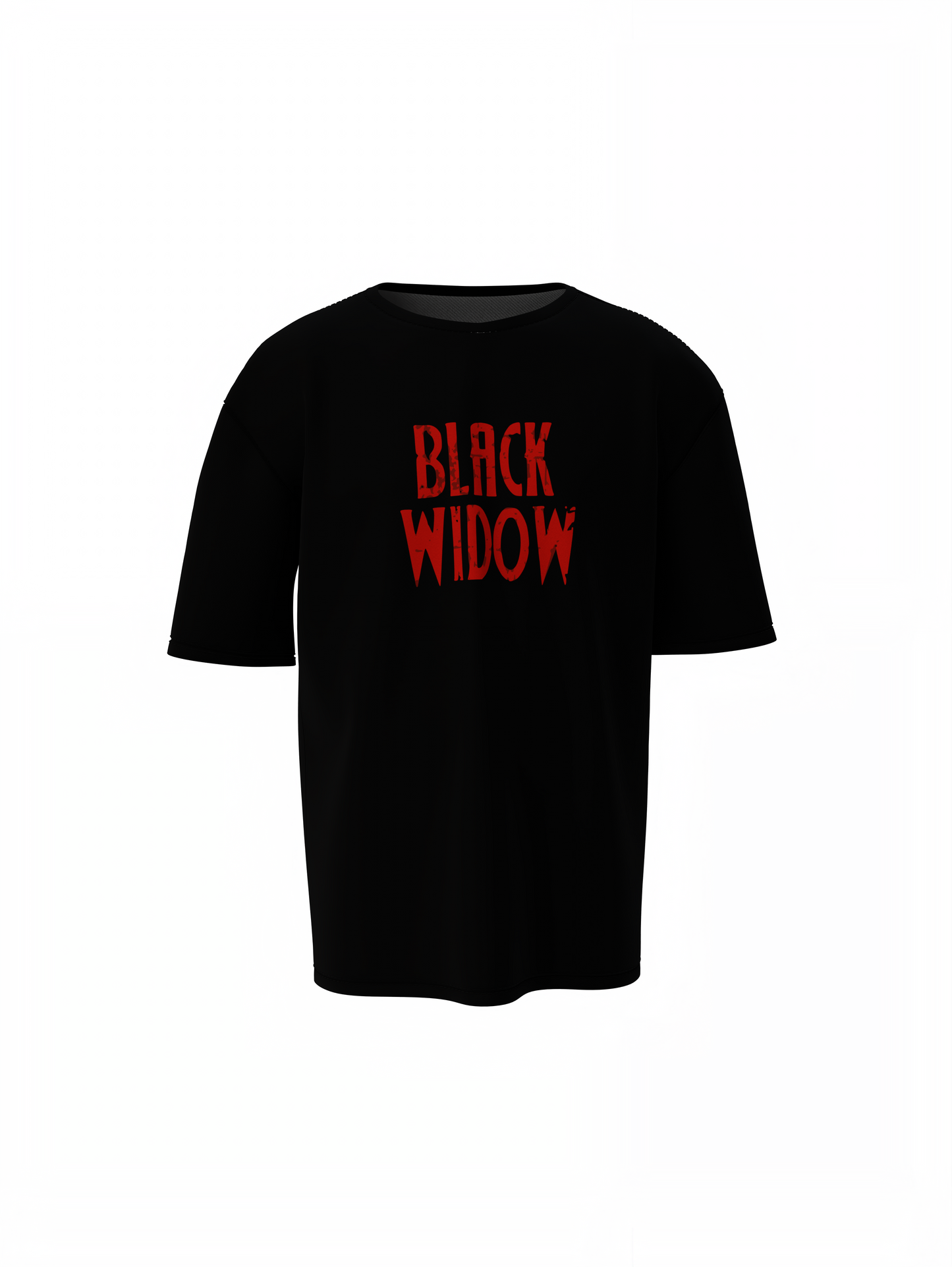 Black Widow Oversized T-Shirts