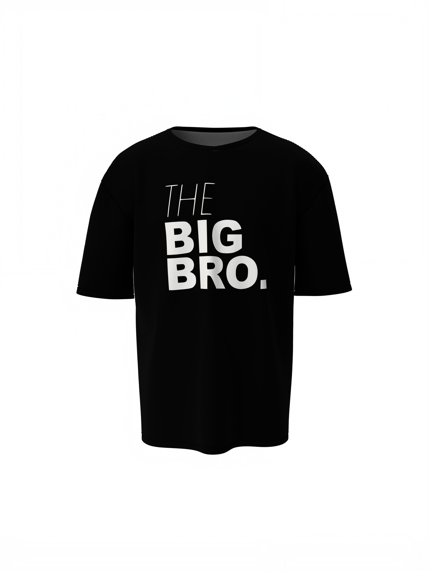 The Big Bro Oversized T-Shirts Brother Streetwear Tees Fits