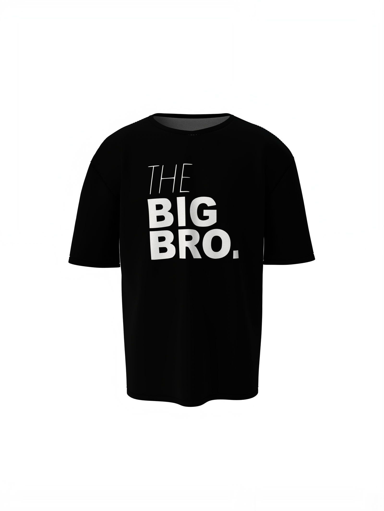 The Big Bro Oversized T-Shirts Brother Streetwear Tees Fits