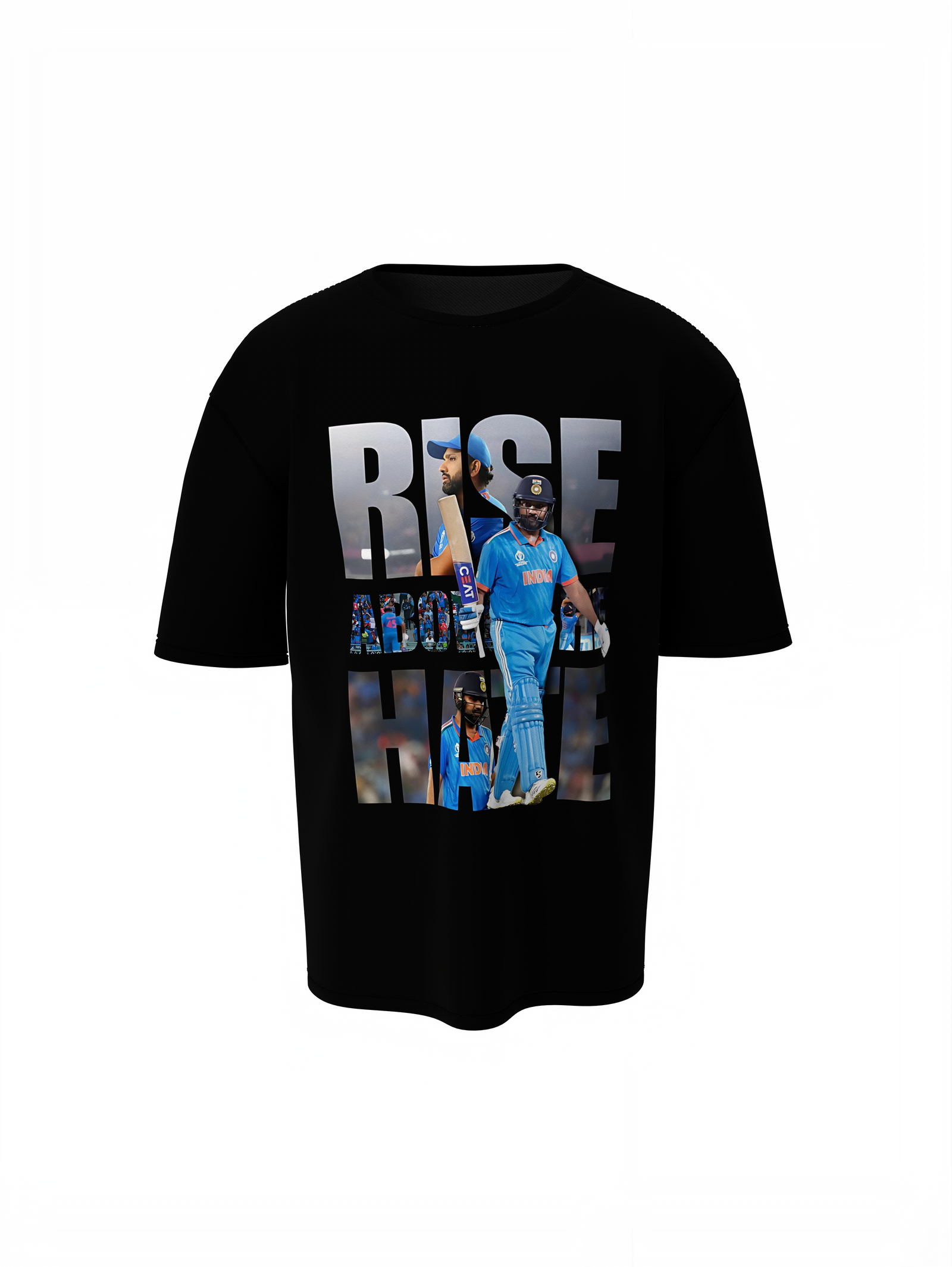 Rise Above He Hate Oversized T-Shirts