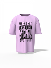 My Best Friends Oversized T-Shirt
