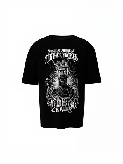 UFC King Is Back Oversized T-Shirt for Fighter Streetwear Tee