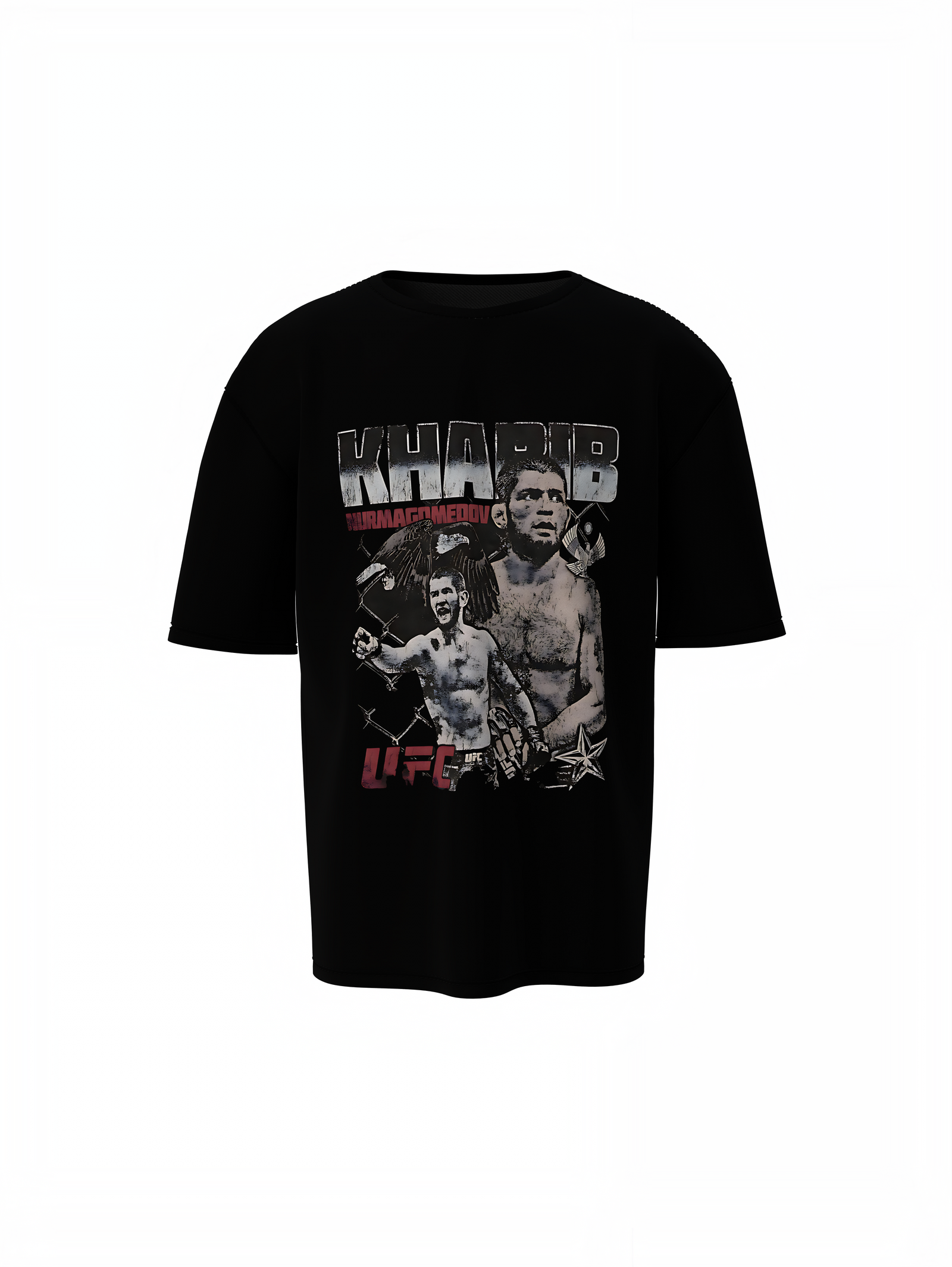 UFC Legend Player Oversized T-Shirt for Bold Fight Fan Styles