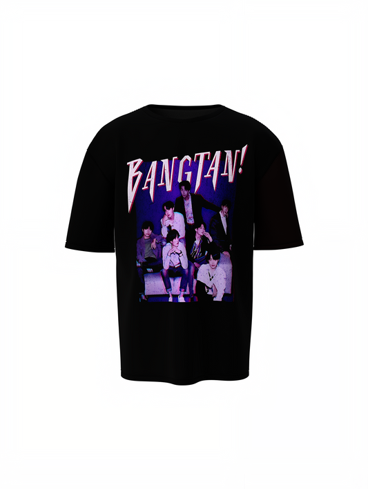 BTS Bangtan Oversized T-Shirt