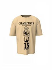 Madrid 15 Champions Oversized T-Shirt