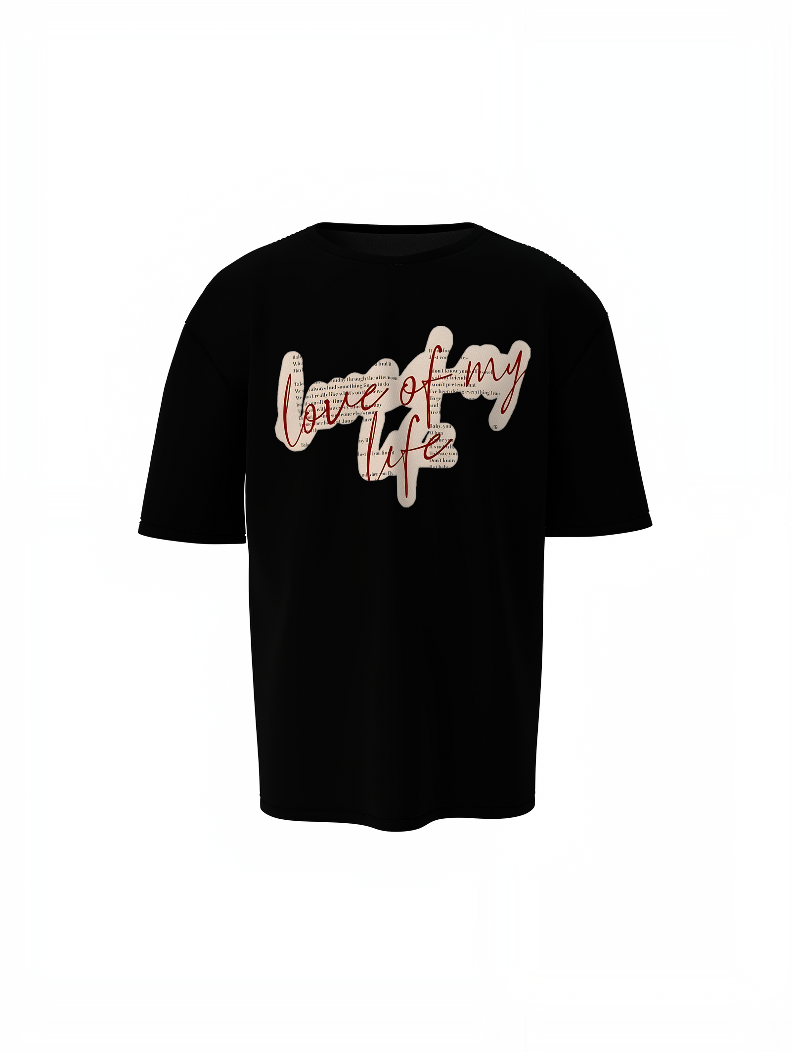 Love Of My Life Oversized T-Shirt