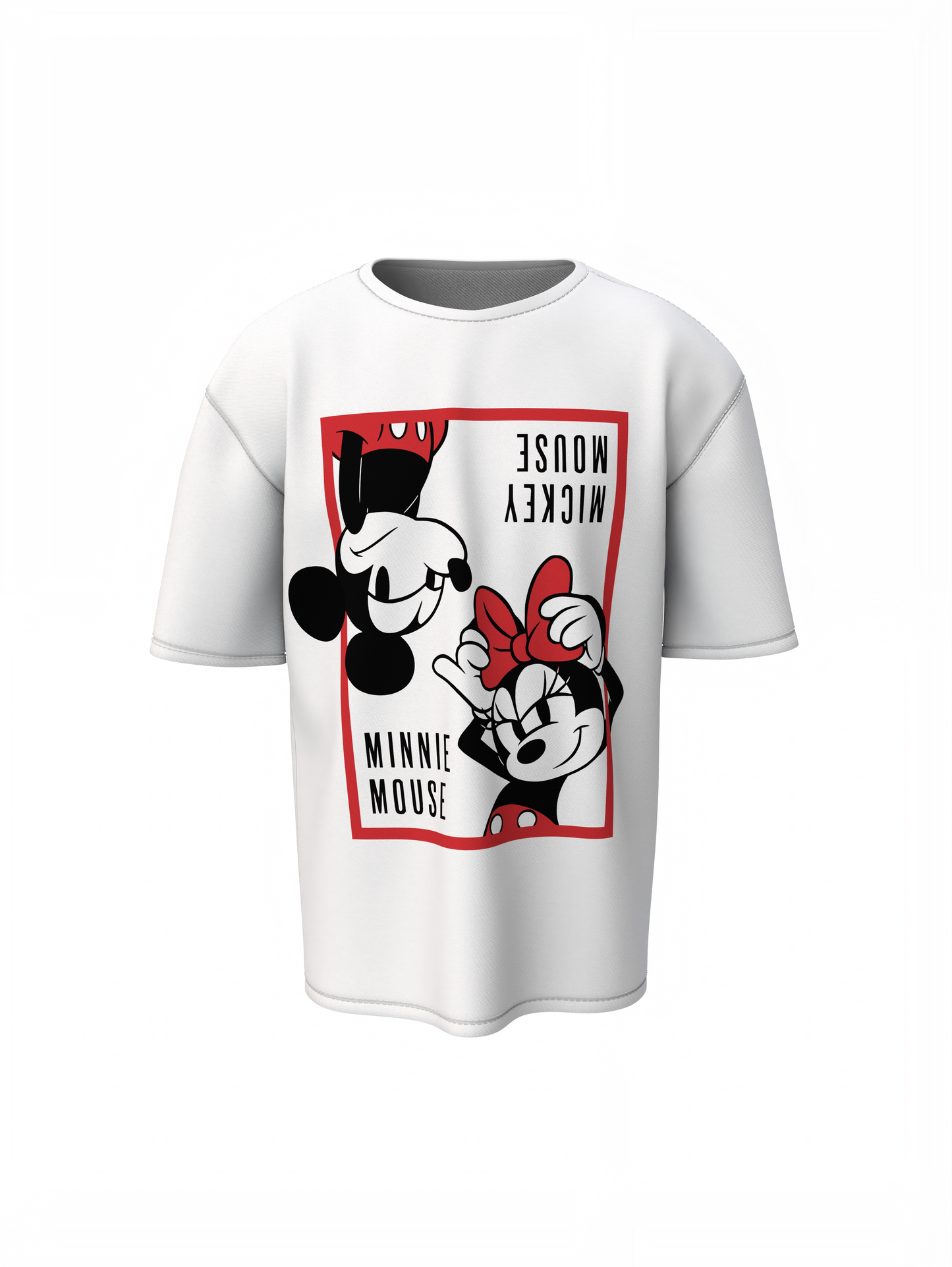 Mickey Minnie Oversized T-Shirts
