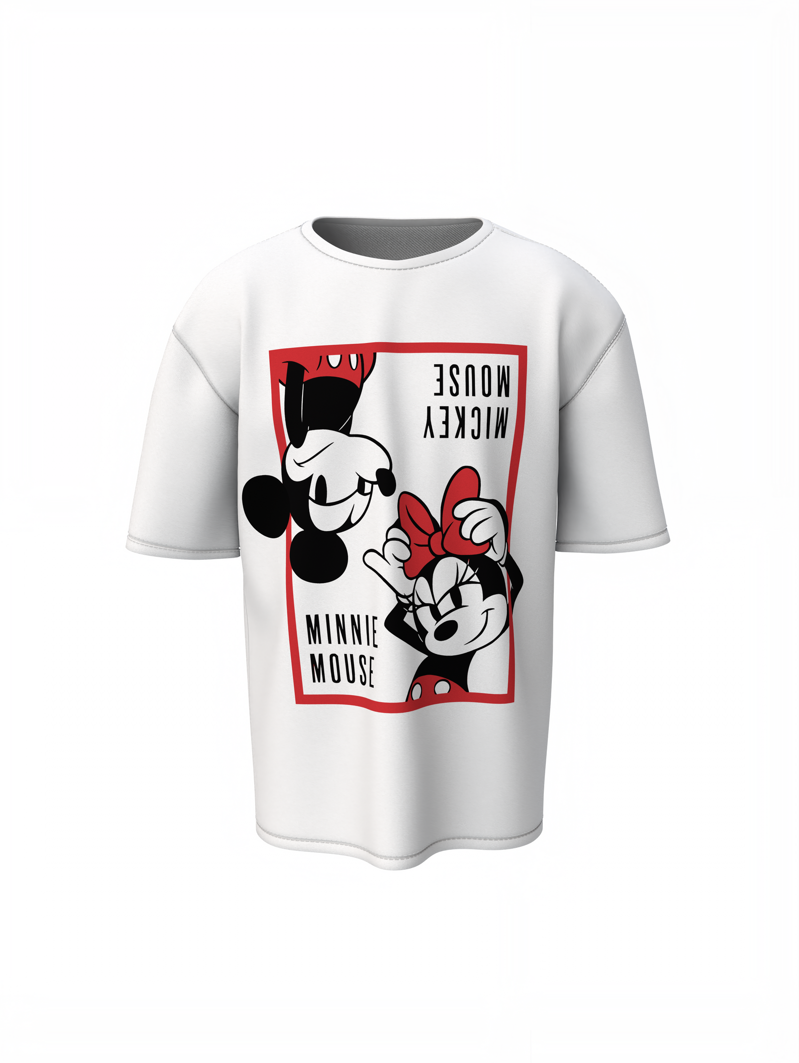 Mickey Minnie Oversized T-Shirts