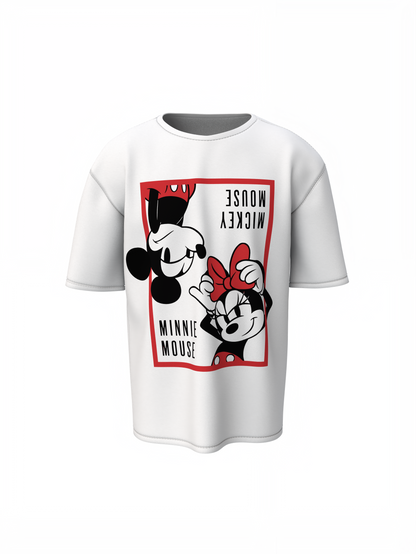 Mickey Minnie Oversized T-Shirts