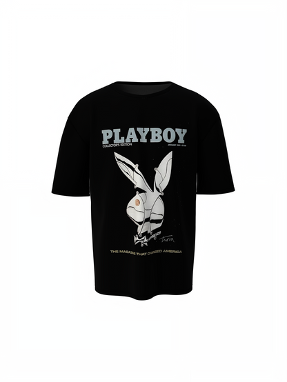 Playboy Oversized T-Shirt – Trendy Casual Streetwear Tee