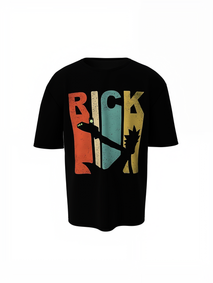 Rick Shadow Oversized T-Shirts for Bold Streetwear Style