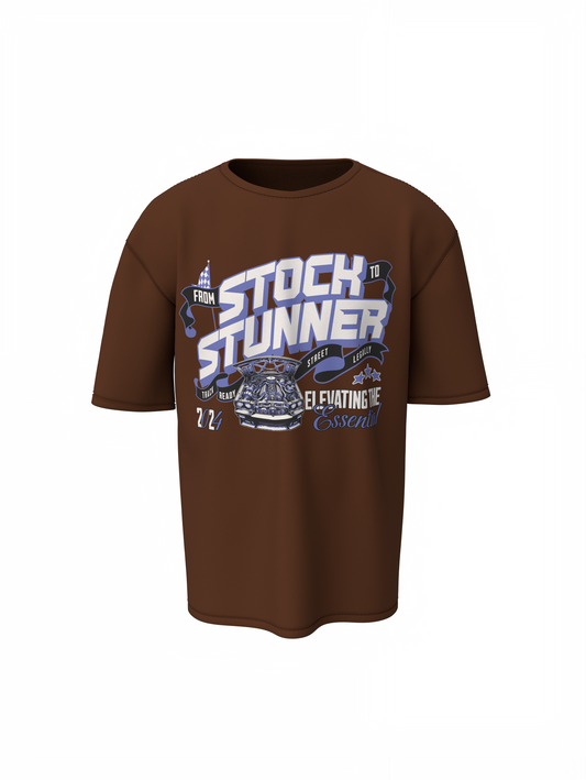Stock Stunner Oversized T-Shirts for Bold Market Streetwear