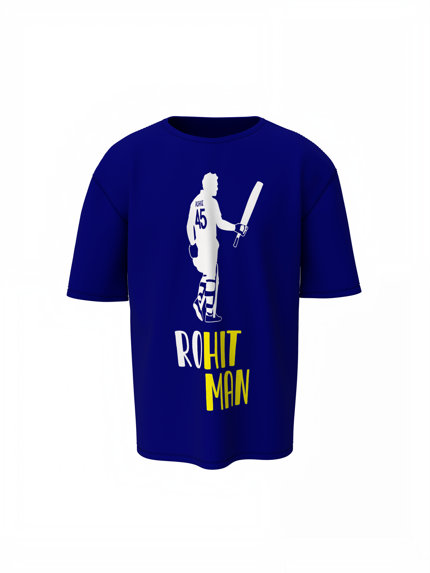 Rohit Sharma 45 Oversized T-Shirts