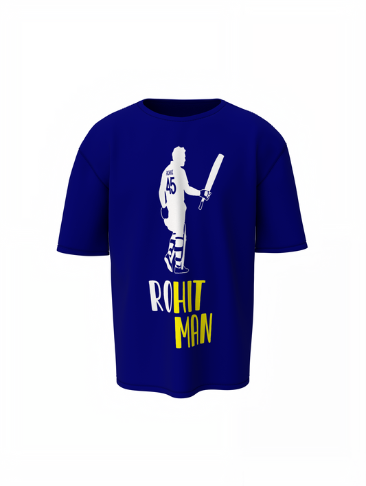 Rohit Sharma 45 Oversized T-Shirts