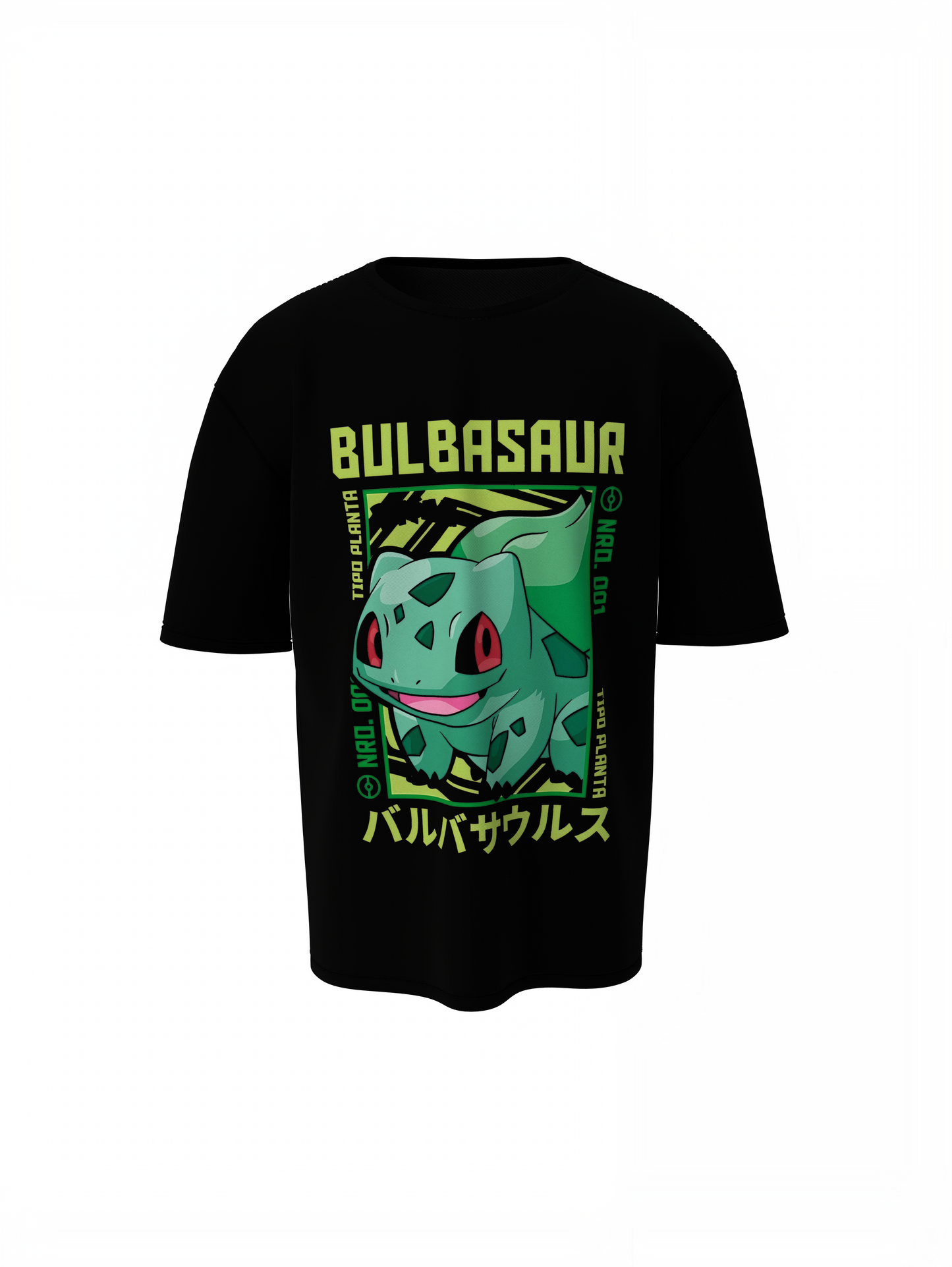 Bulbasaur Oversized T-Shirts – Cool Grass Pokemon Streetwear