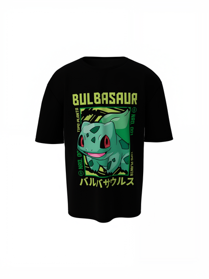 Bulbasaur Oversized T-Shirts – Cool Grass Pokemon Streetwear