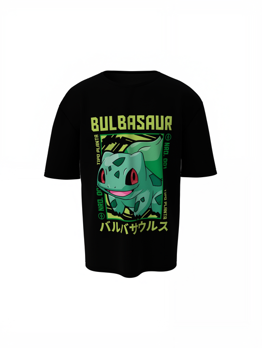 Bulbasaur Oversized T-Shirts – Cool Grass Pokemon Streetwear