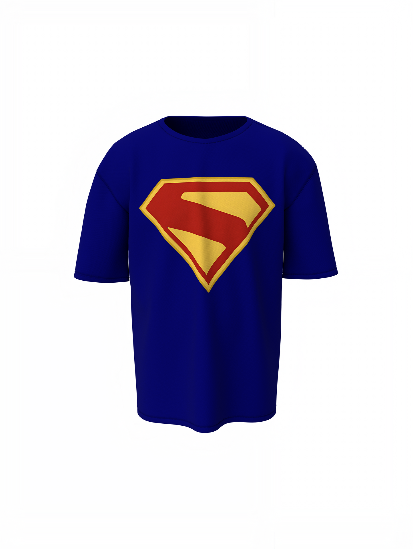 Superman Logo Oversized T-Shirt for Iconic Hero Style Looks