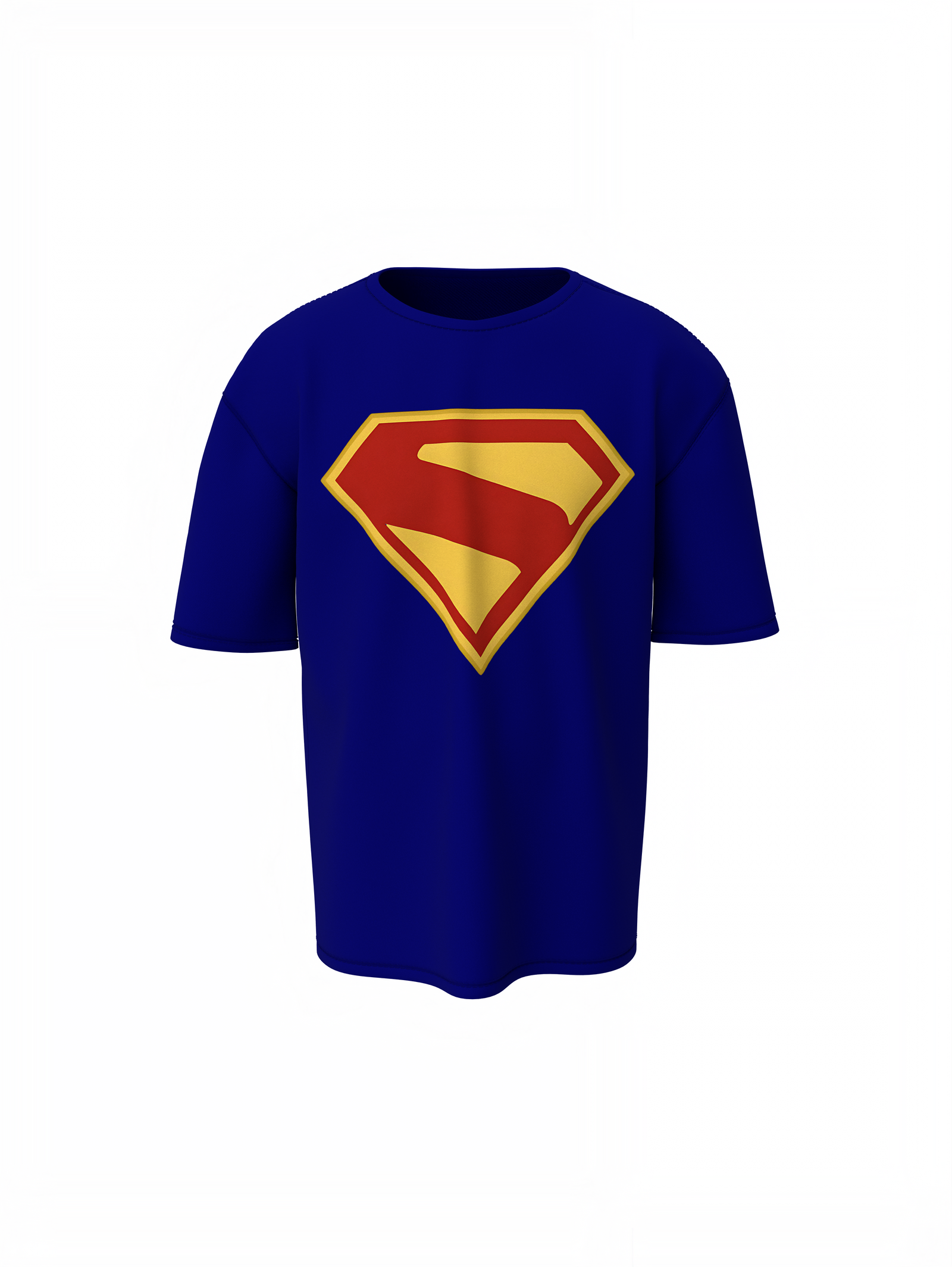 Superman Logo Oversized T-Shirt for Iconic Hero Style Looks