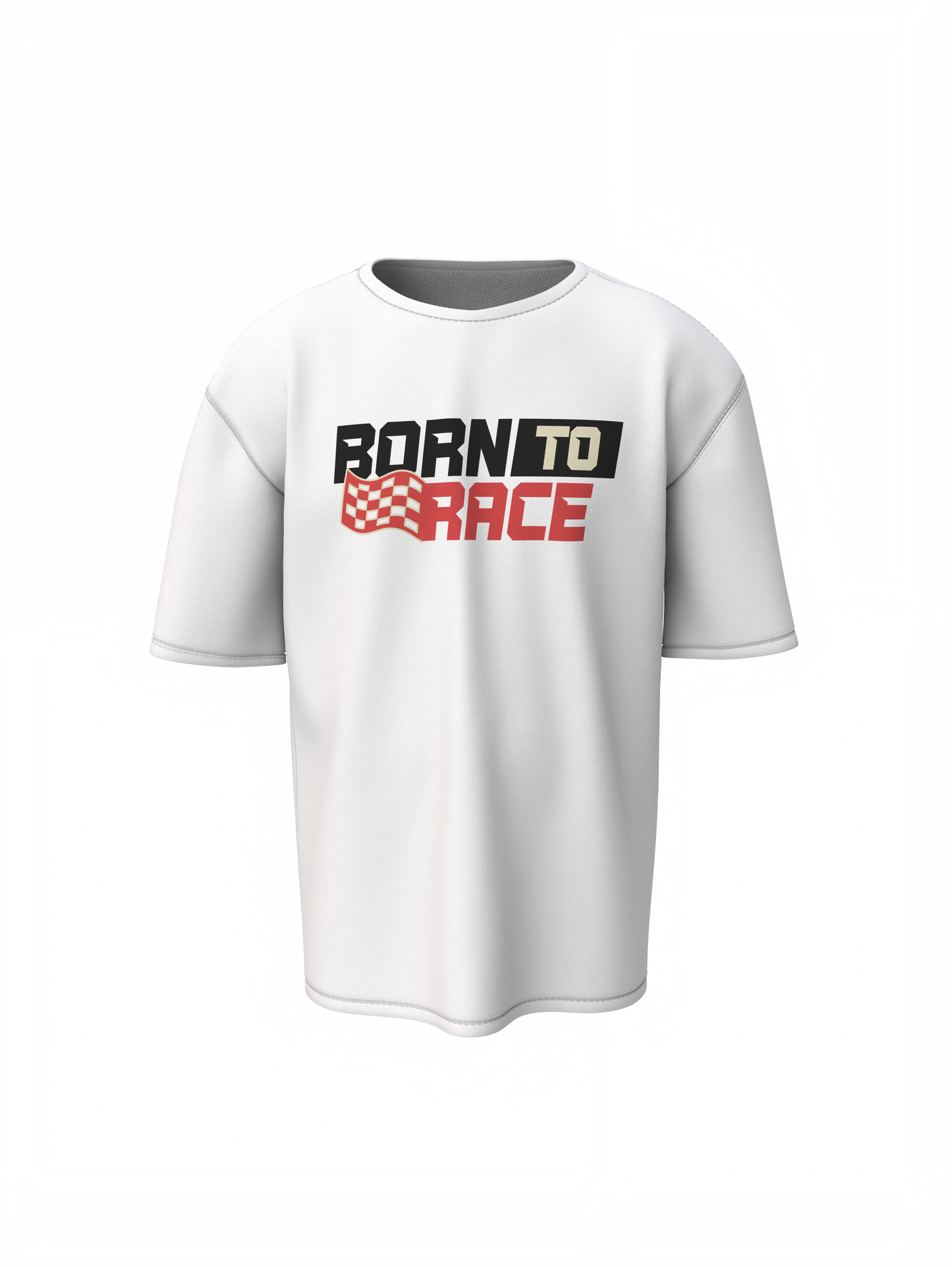 Born To Rider Oversized T-Shirts