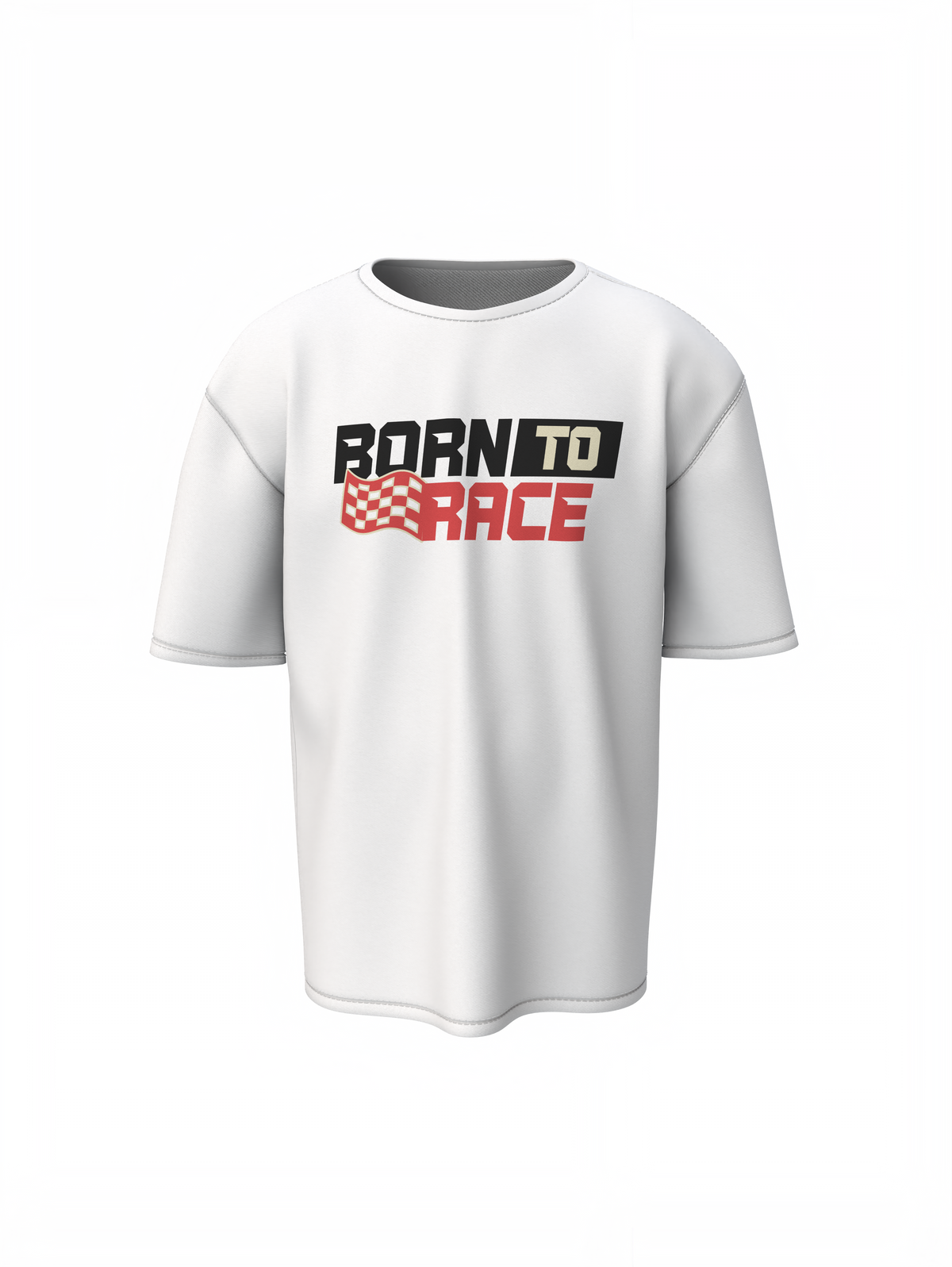 Born To Rider Oversized T-Shirts