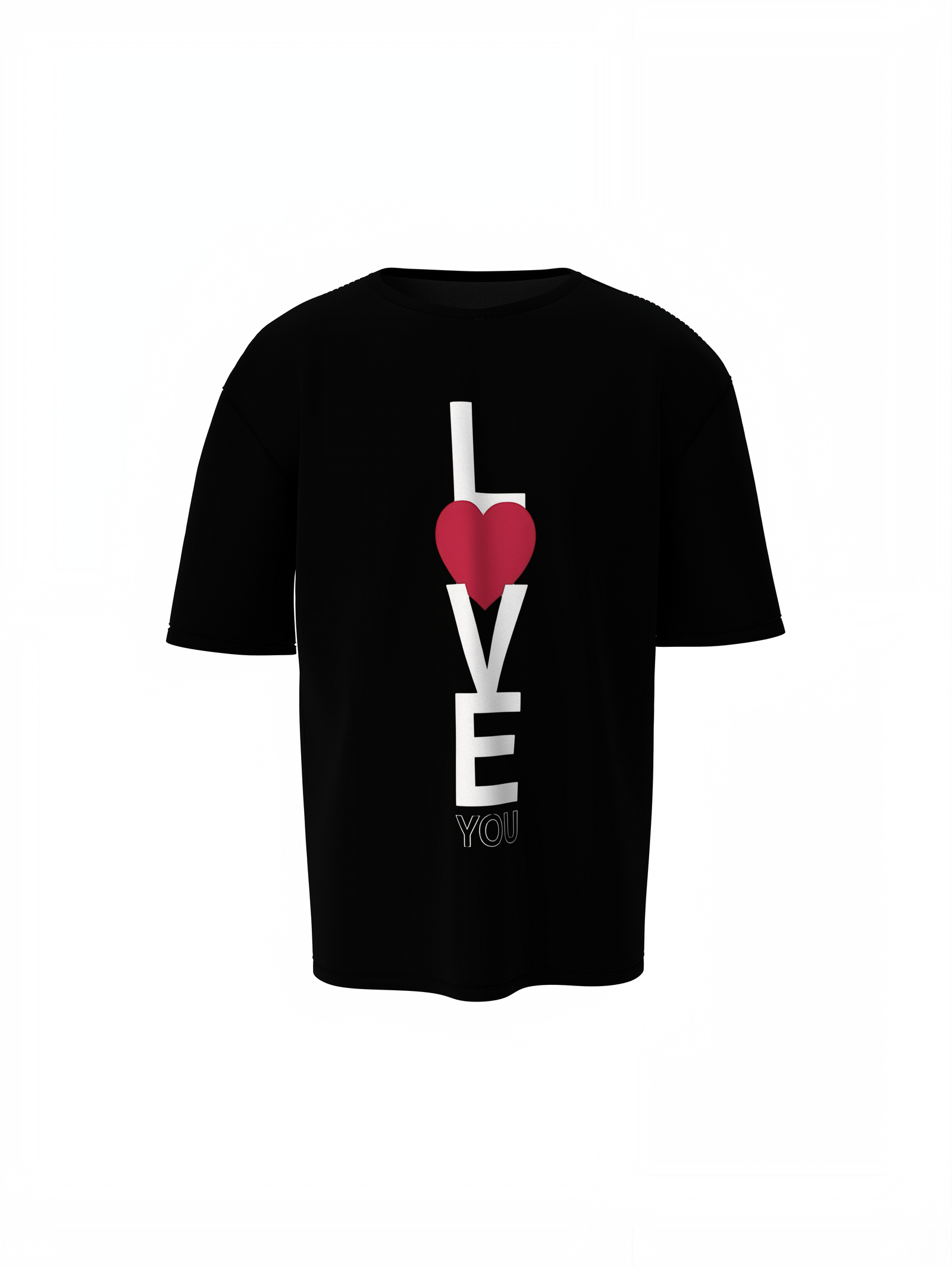 Boyfriend Love Graphic Oversized T-Shirt Bold Streetwear