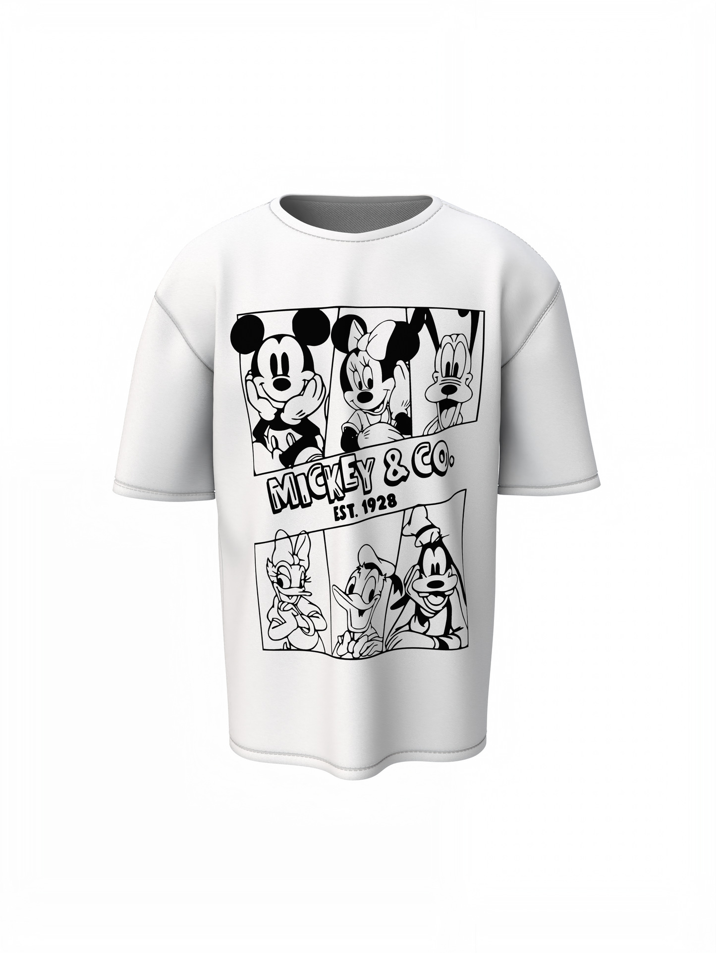 Mickey And Friends Oversized T-Shirts