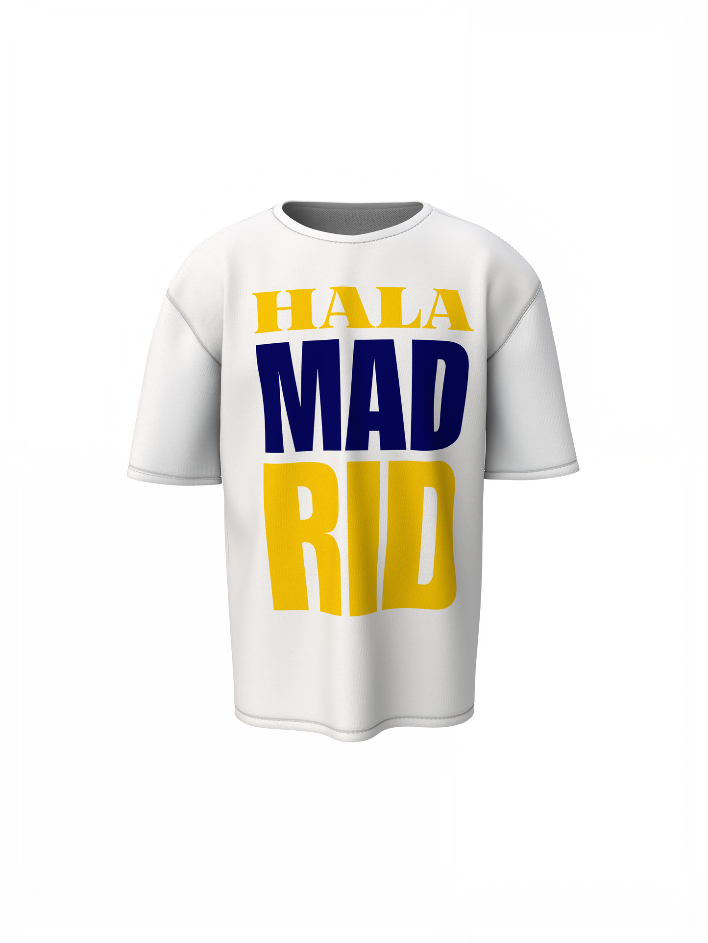 Los Blancos Oversized T-Shirt Real Madrid Streetwear Fan Wear