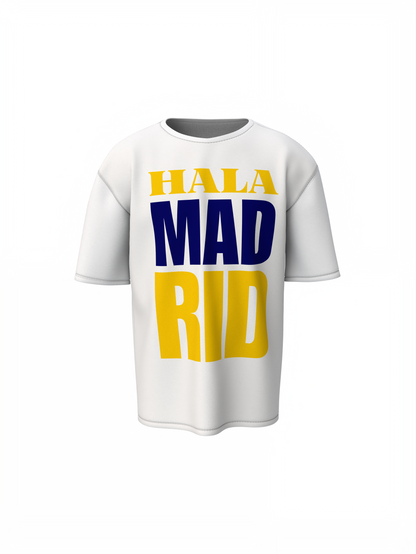 Los Blancos Oversized T-Shirt Real Madrid Streetwear Fan Wear