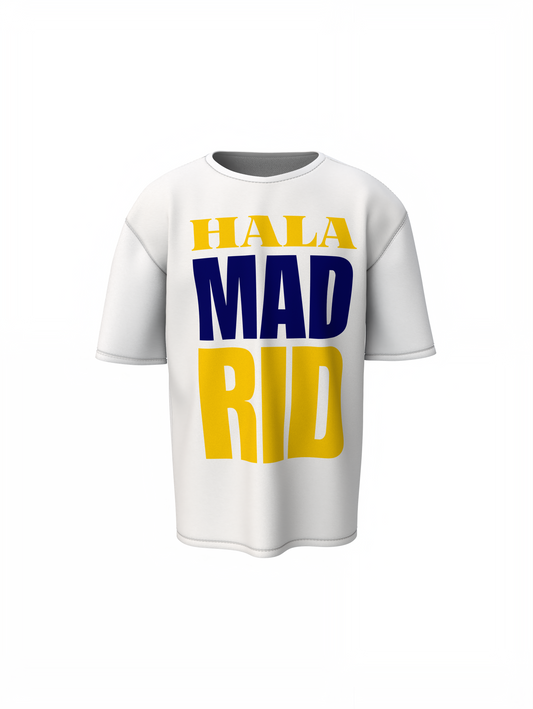 Los Blancos Oversized T-Shirt Real Madrid Streetwear Fan Wear