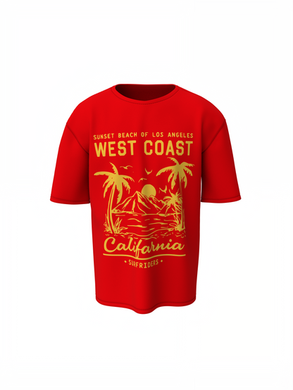 West Cost Oversized T-Shirt for Relaxed Daily Comfort Wear