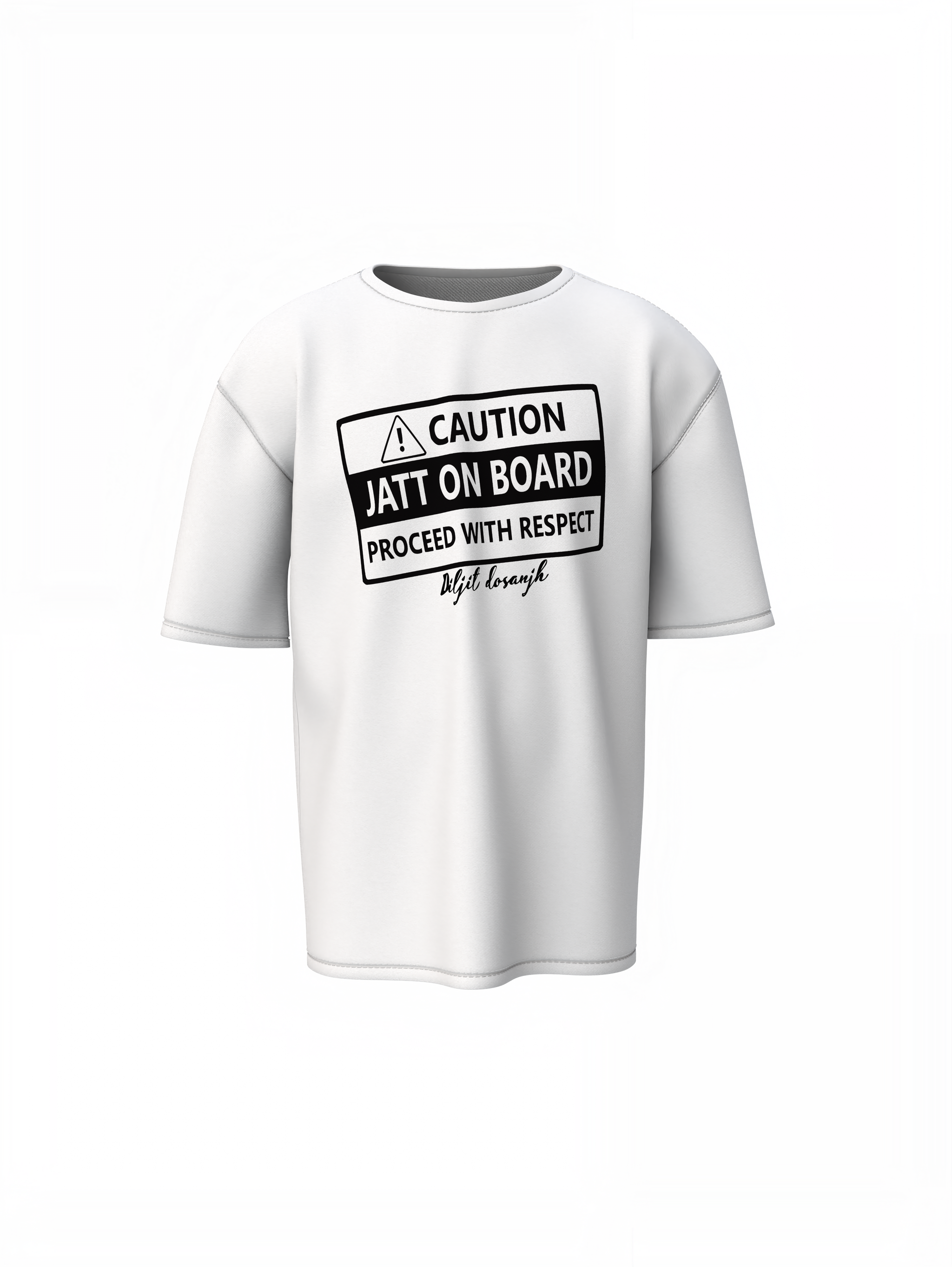 Jatt On Board Oversized T-Shirt