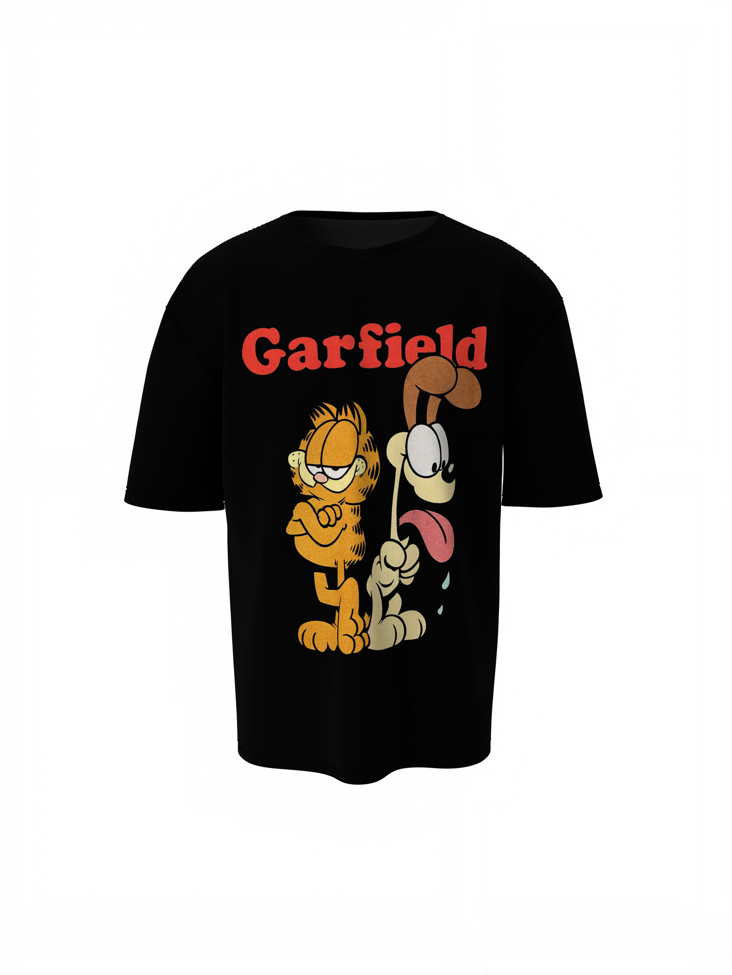 Garfield Cartoon Oversized T-Shirts – Stylish Graphic Tee