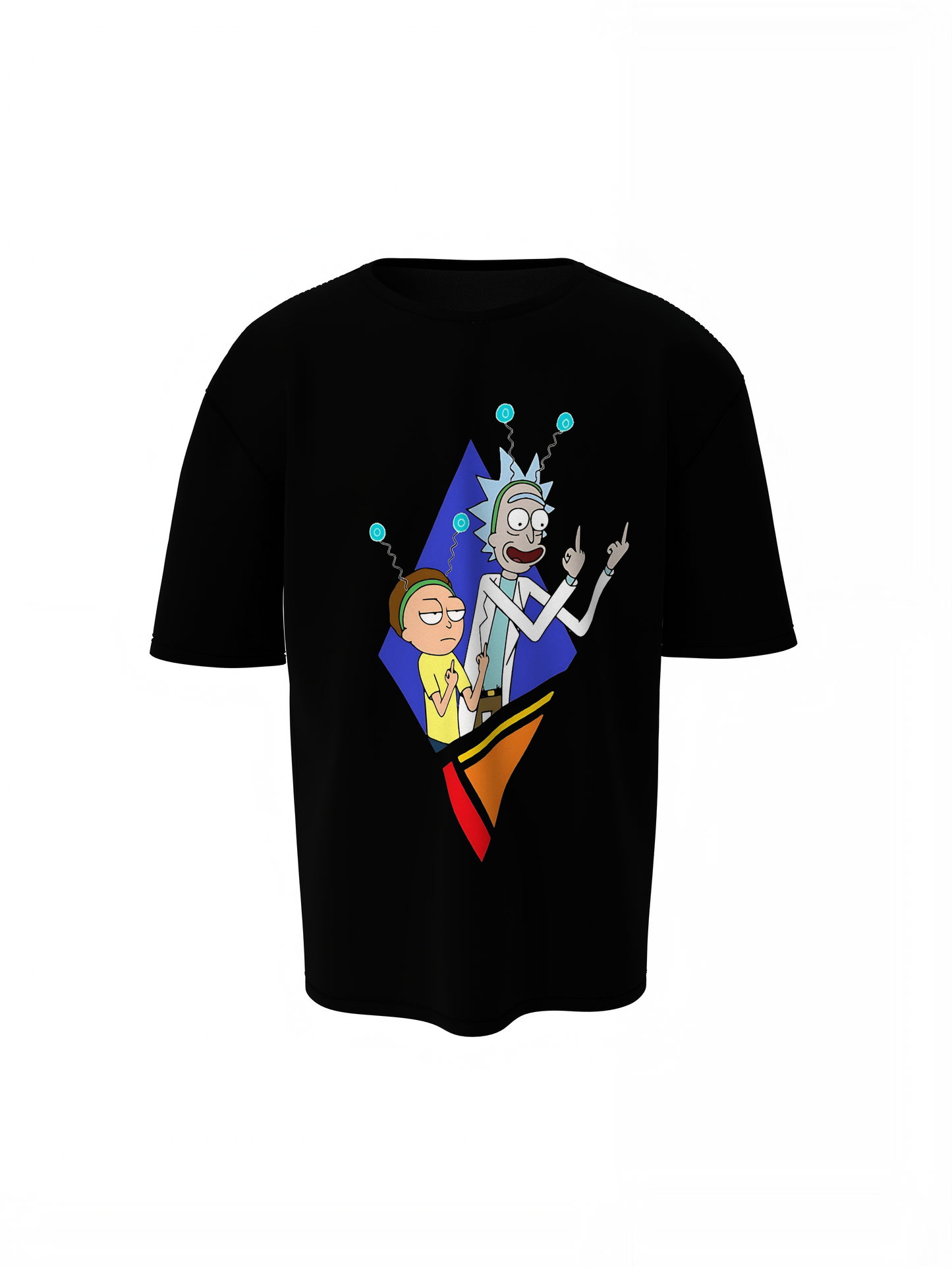Rick Morty Funny Oversized T-Shirts for Bold Streetwear