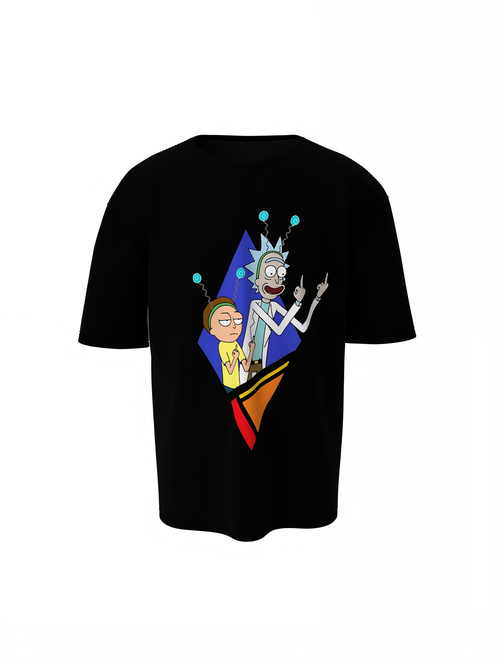 Rick Morty Funny Oversized T-Shirts for Bold Streetwear