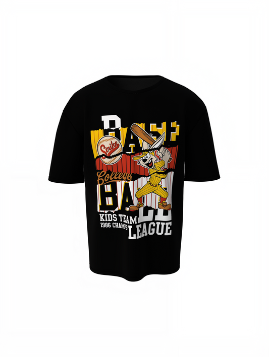 Baseball Kids Team Oversized T-Shirt