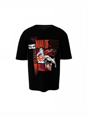 Superman Vintage Print Oversized T-Shirt