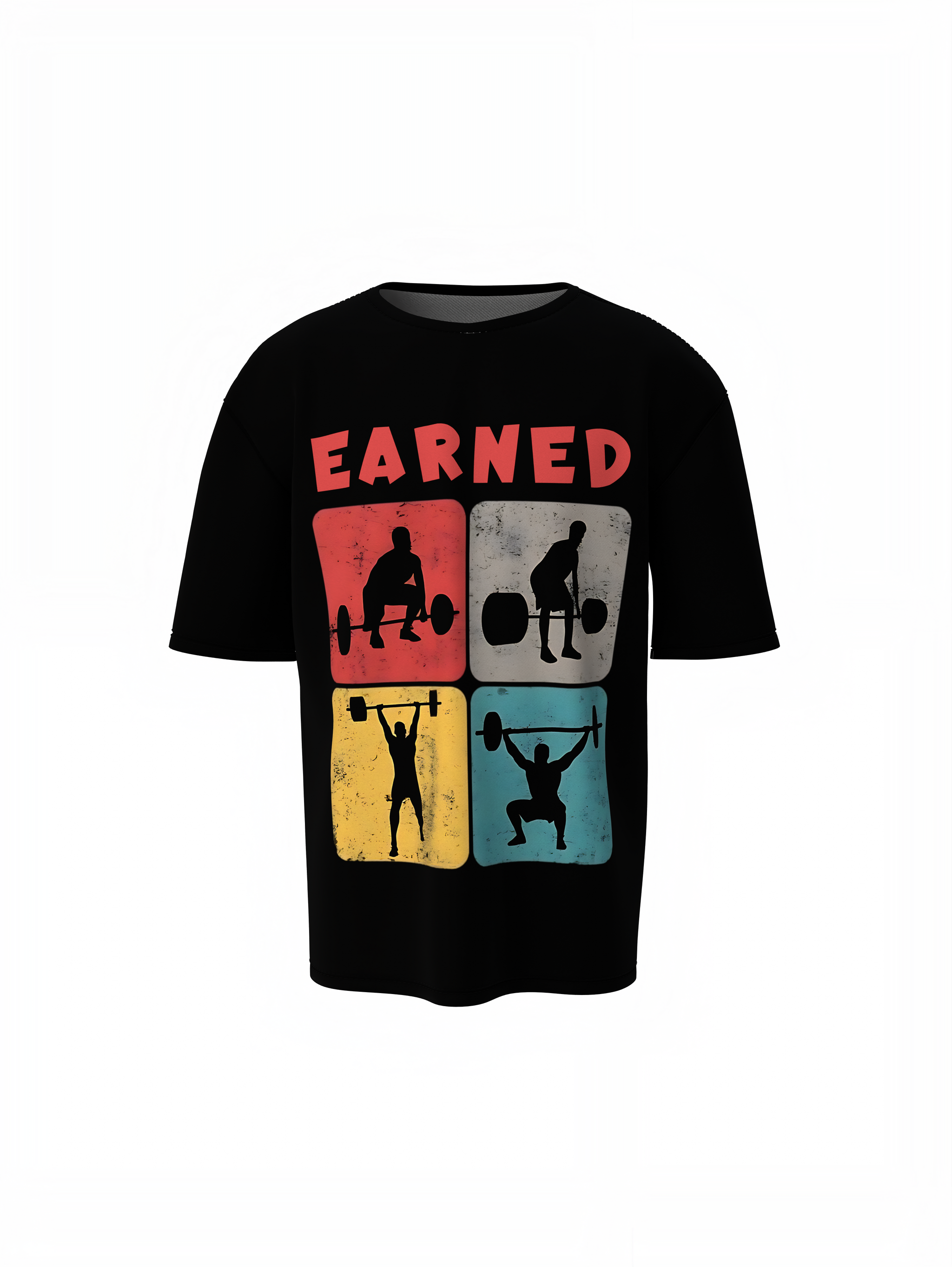 Earned Gym Oversized T-Shirts