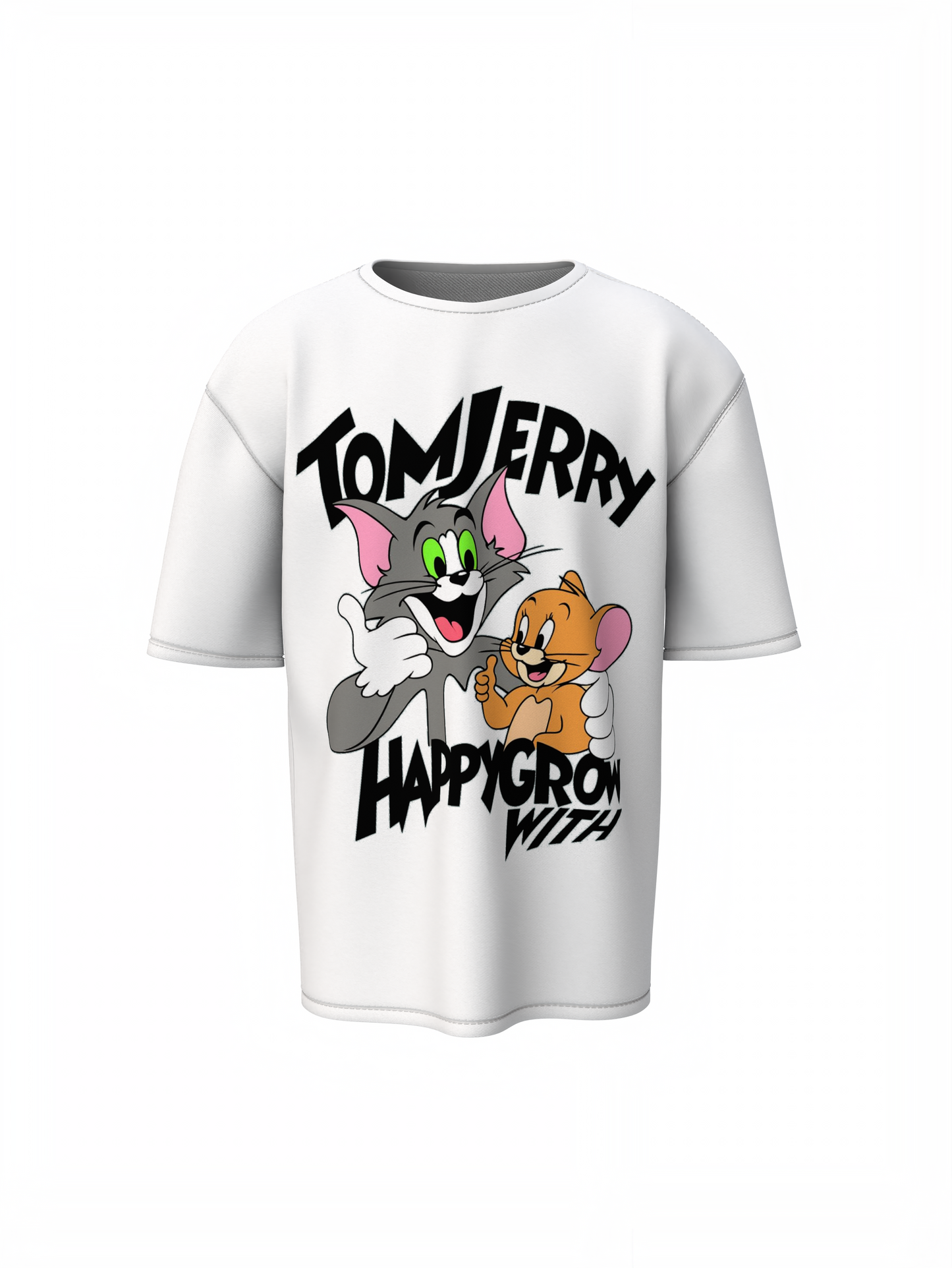 Happy Grow Oversized T-Shirts